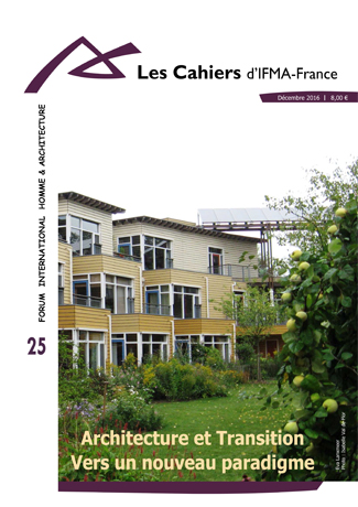 Cahier n°25 de la revue d'IFMA-France