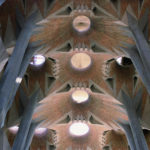 Voute centrale de la Sagrada Familia, Antonio Gaudi